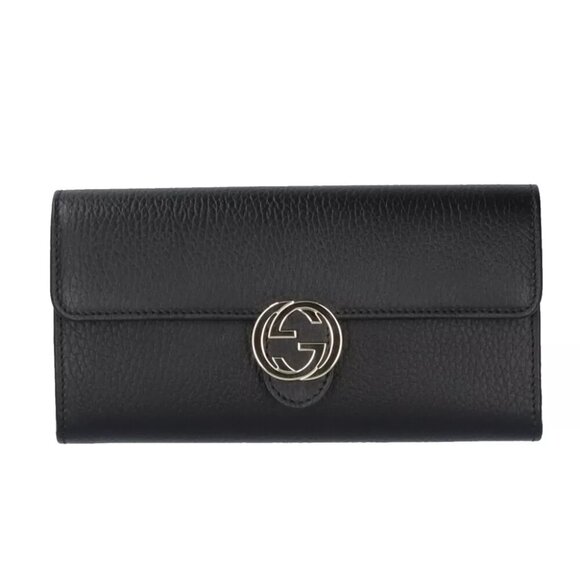 GUCCI purse leather Interlocking G used - Picture 1 of 6